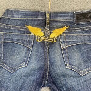 Robin Jeans Marilyn Crystals Spac8072gld Skinny Jeans Sz 28 Bedazzled Bling